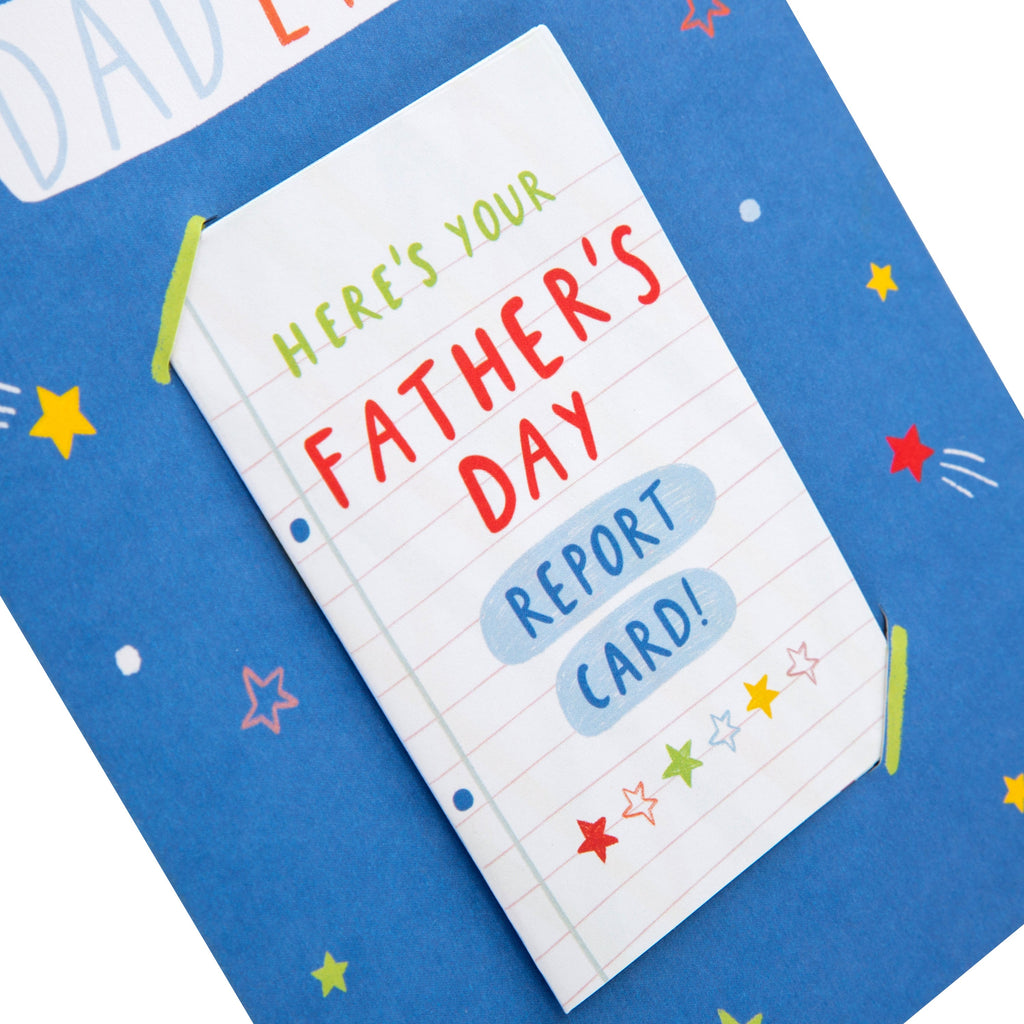 Father's Day Card for Dad - Contemporary Keepsake Activity Design