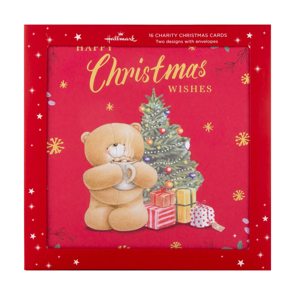 Charity Christmas Cards - Pack of 16 in 2 Forever Friends Designs