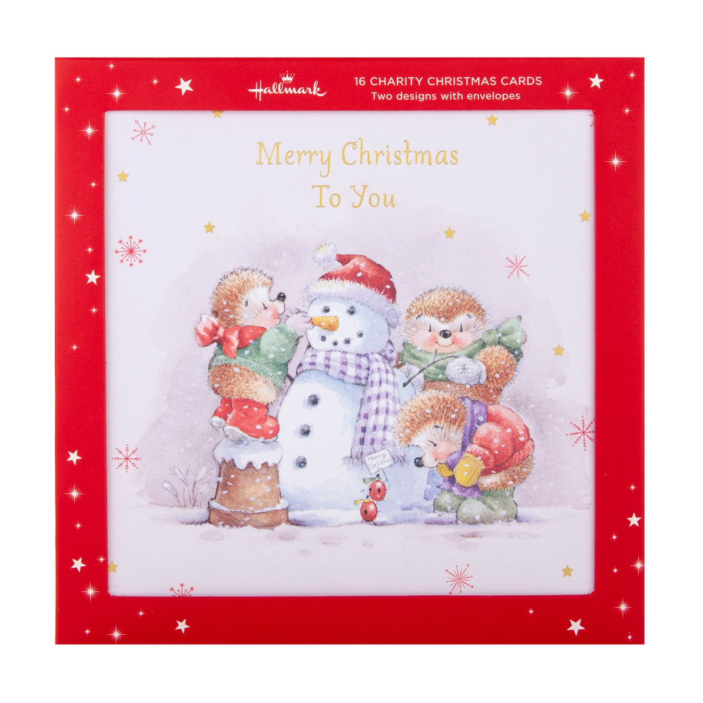 Charity Christmas Cards, Contemporary Country Companions Designs, Pack of 16