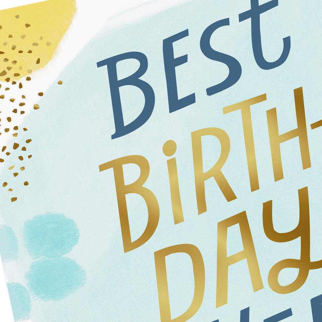 Video Greetings General Birthday Card - 'Best Birthday Ever' Design