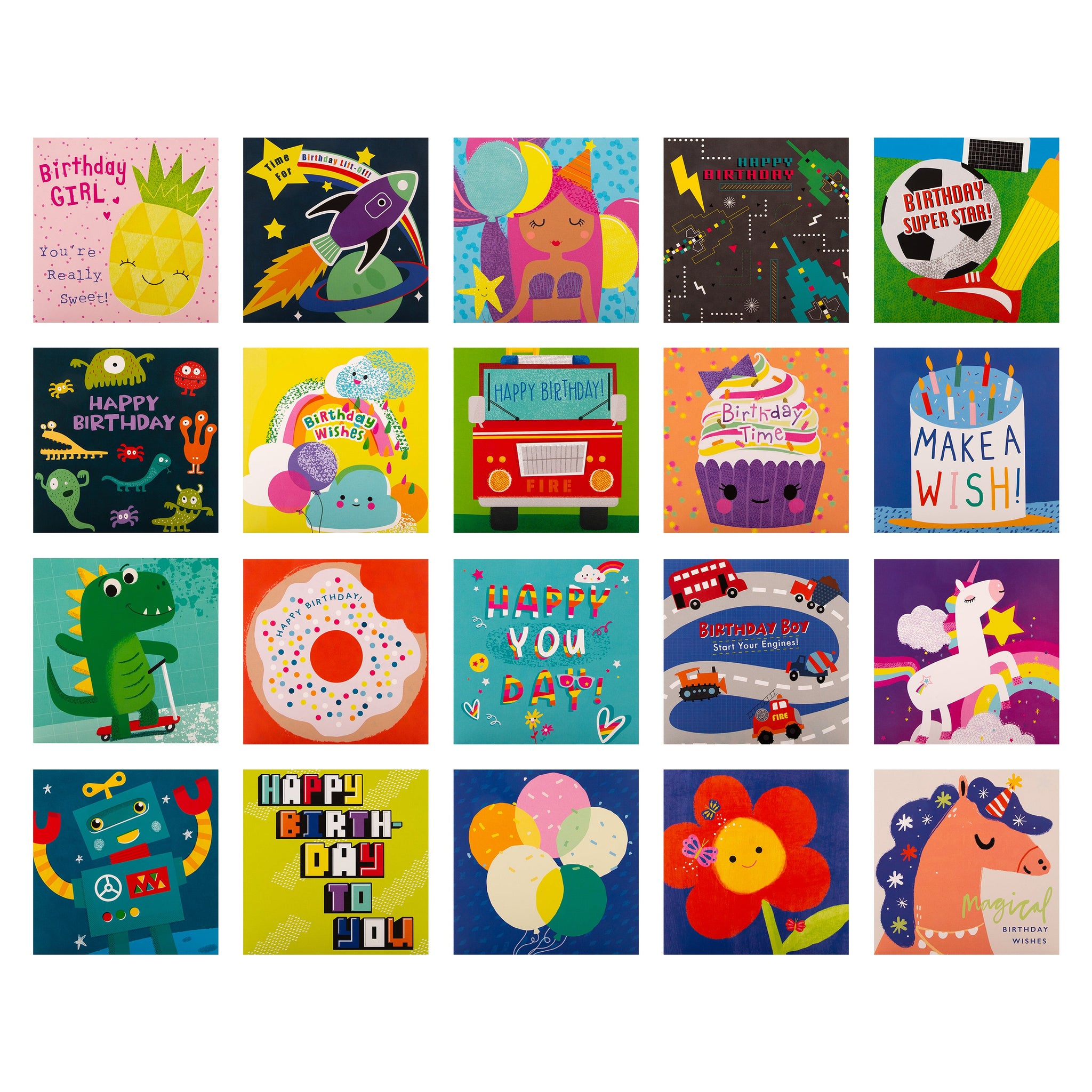 20 Birthday Cards Multipack Assortment Vol 1 By Wonder Cards | Eco - View #8