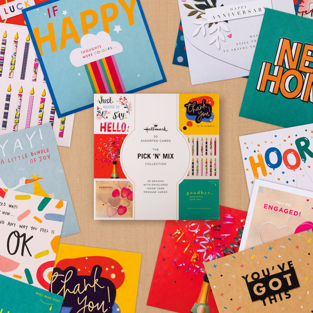 Assorted Cards - Multipack of 20 in 20 Contemporary Designs – Hallmark
