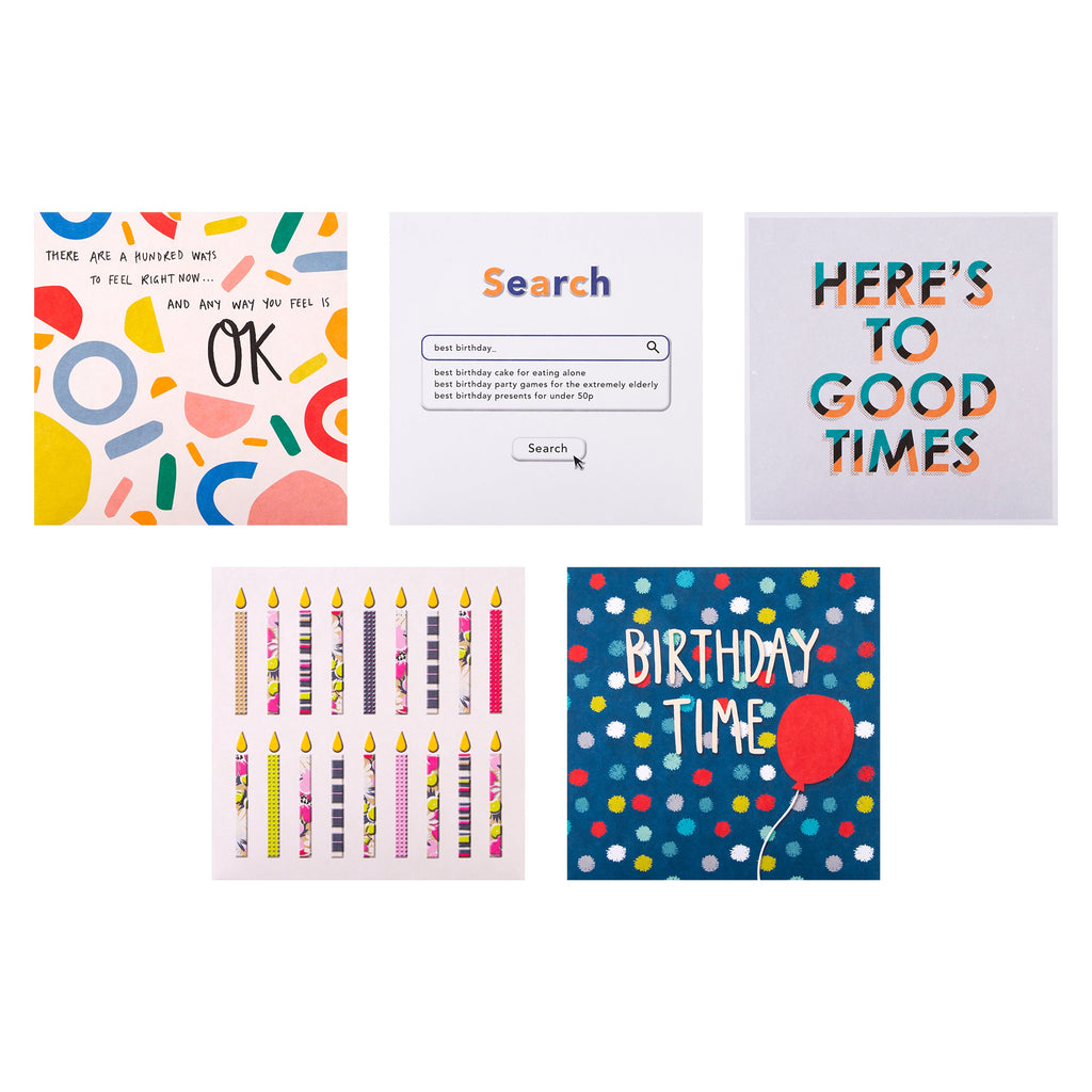 Assorted Cards - Multipack of 20 in 20 Contemporary Designs