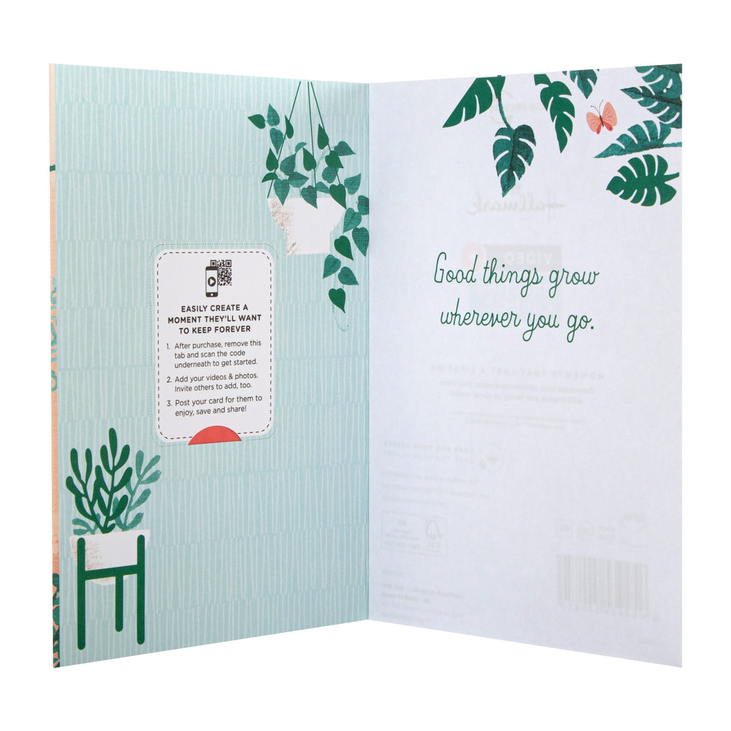 Video Greetings Mother's Day Card - 'Good Things Grow' Design