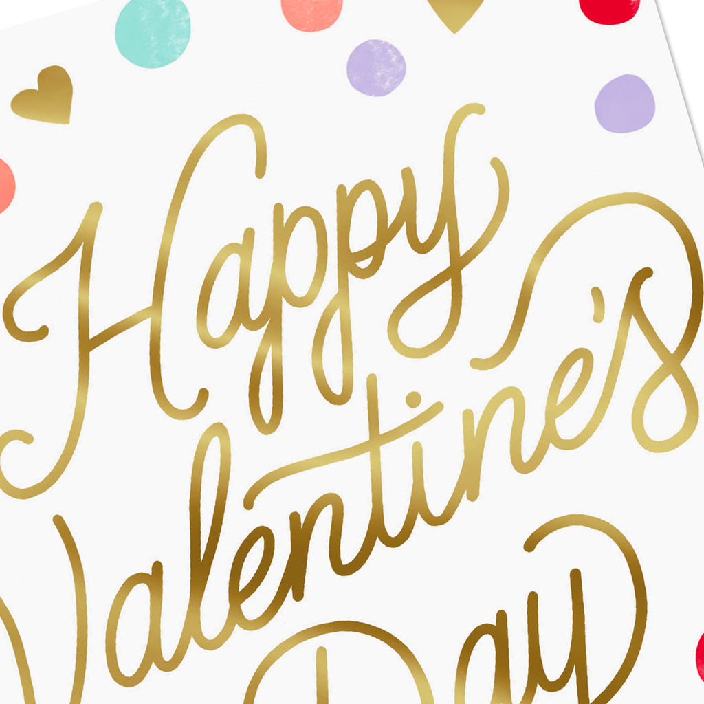 Video Greetings Valentine's Day Card - 'Happy and Heart-Filled' Design