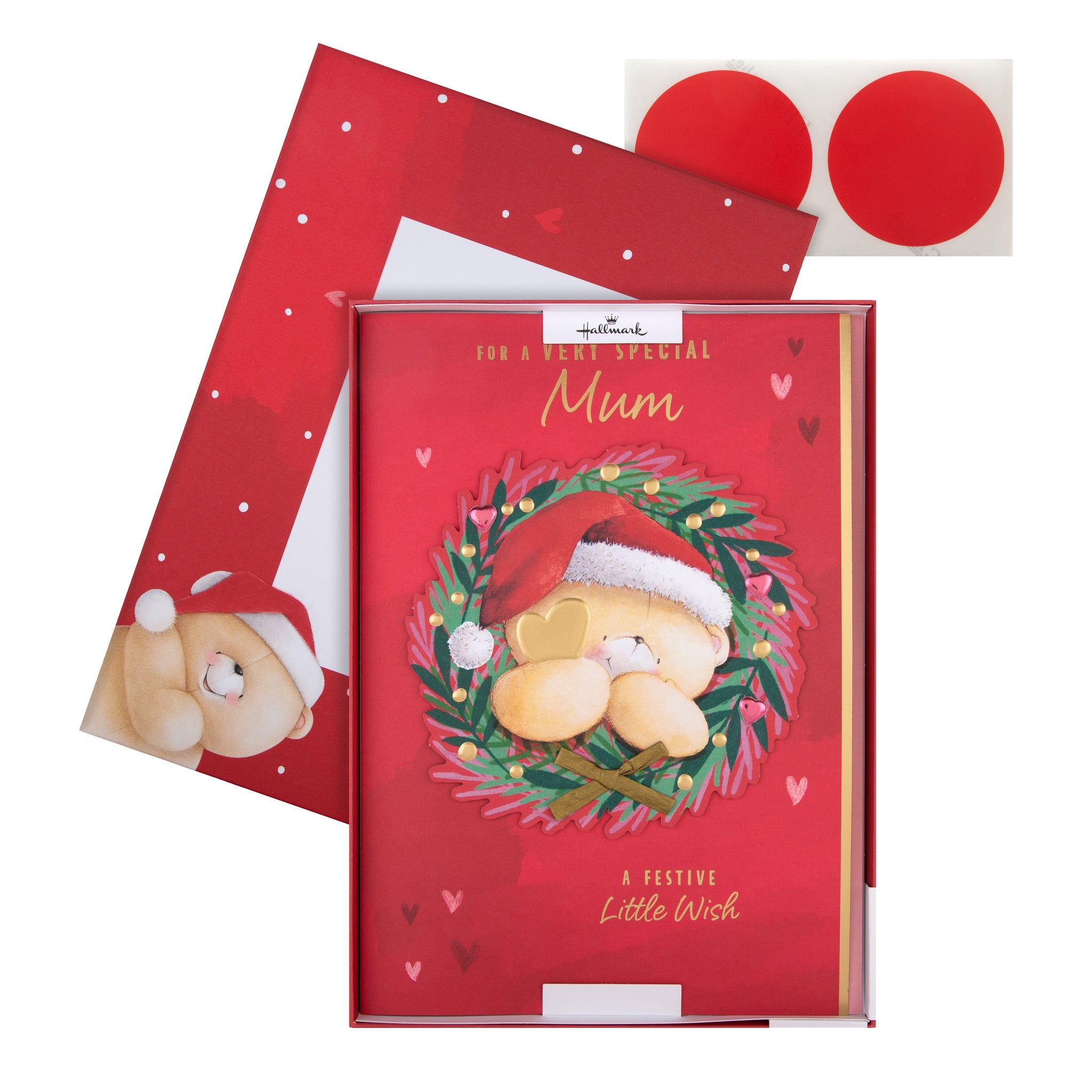 Hallmark Weihnachtskarte 'Forever Friends' – Mittelgroß, Traditionell & Herzlich