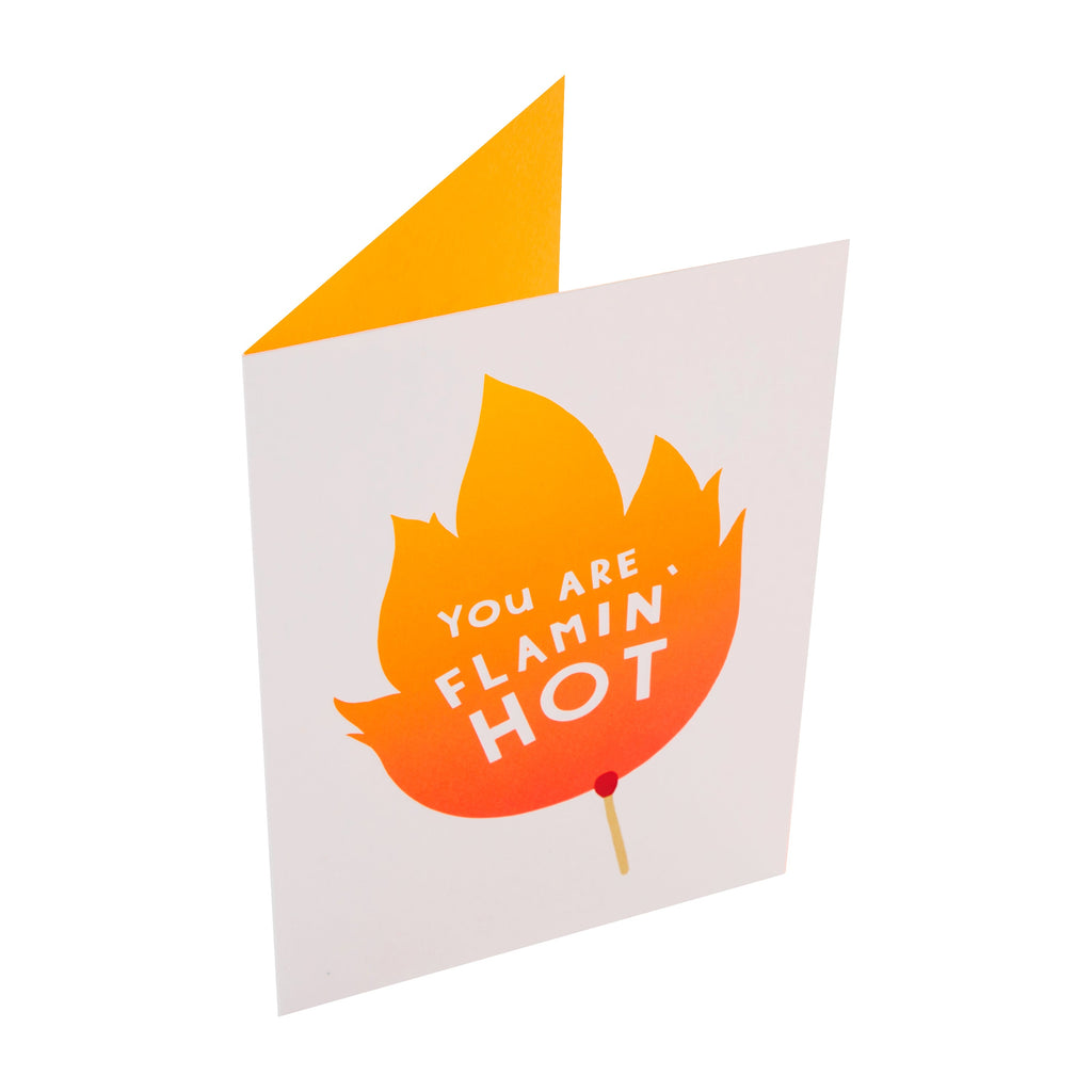 Birthday Card - Break the Rules Match & Flame Design