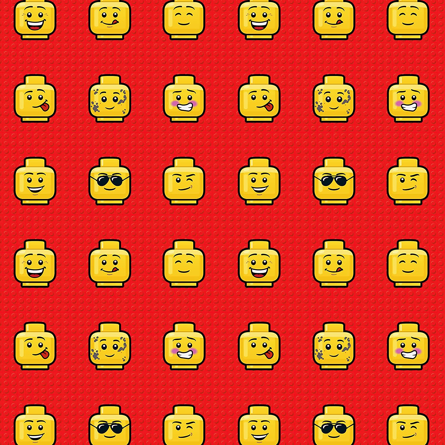 Lego wrapping paper