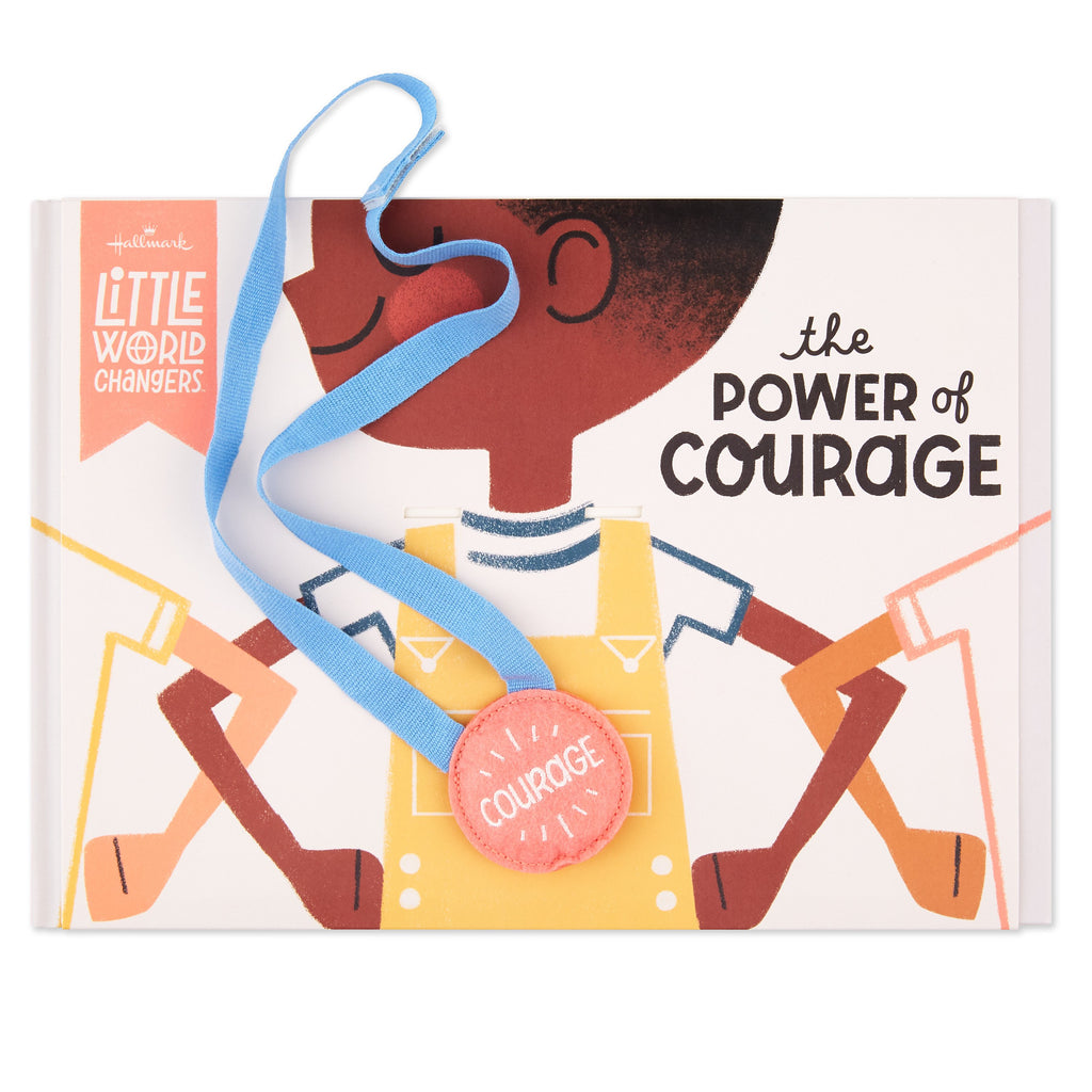 Little World Changers™ Book with Felt Medal - The Power of Courage