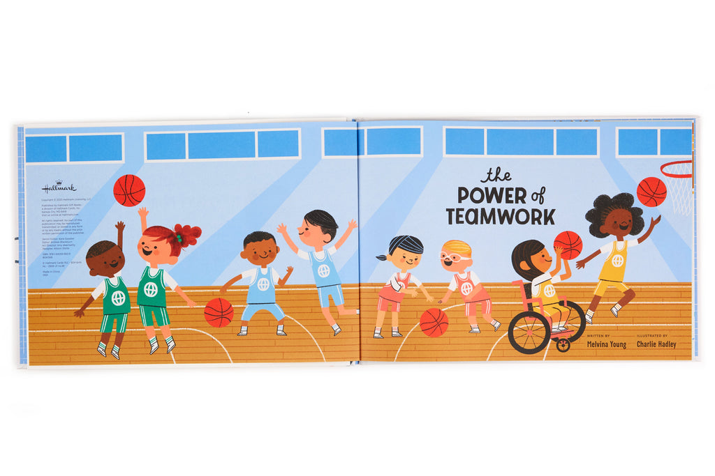 Little World Changers™ Book with Felt Medal - The Power of Teamwork