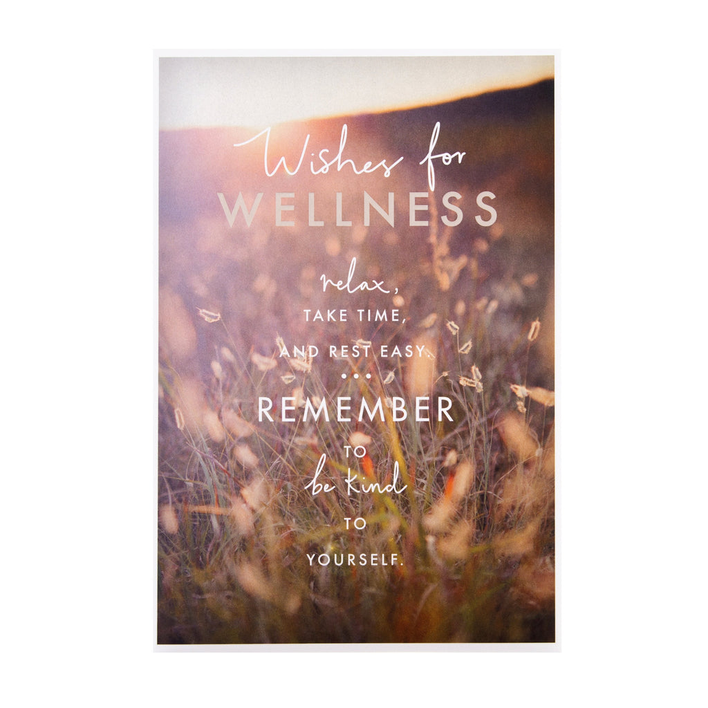 Get Well Card - Contemporary Photographic Design