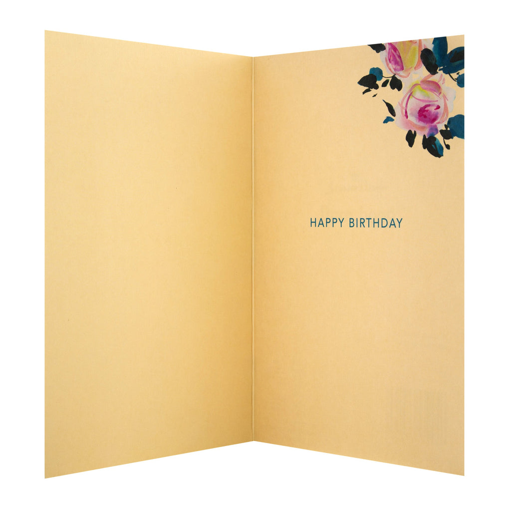 Birthday Card for Friend - Elegant Floral 'good mail' Design
