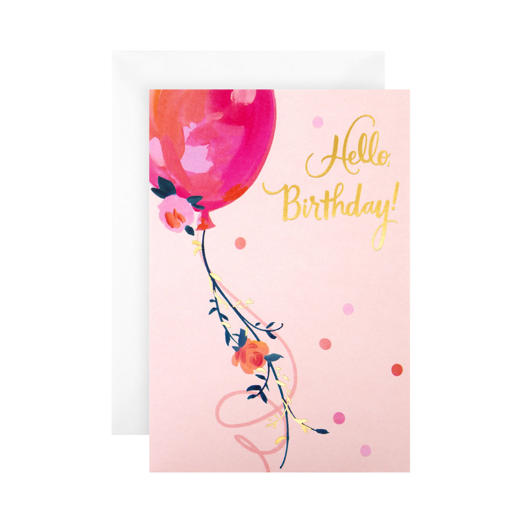 General Birthday Card - Contemporary 'good mail' Design