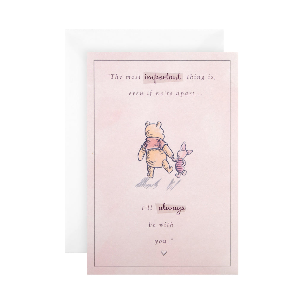 General Support/Thinking of You Card - Cute Winnie-the-Pooh 'State of Kind' Design