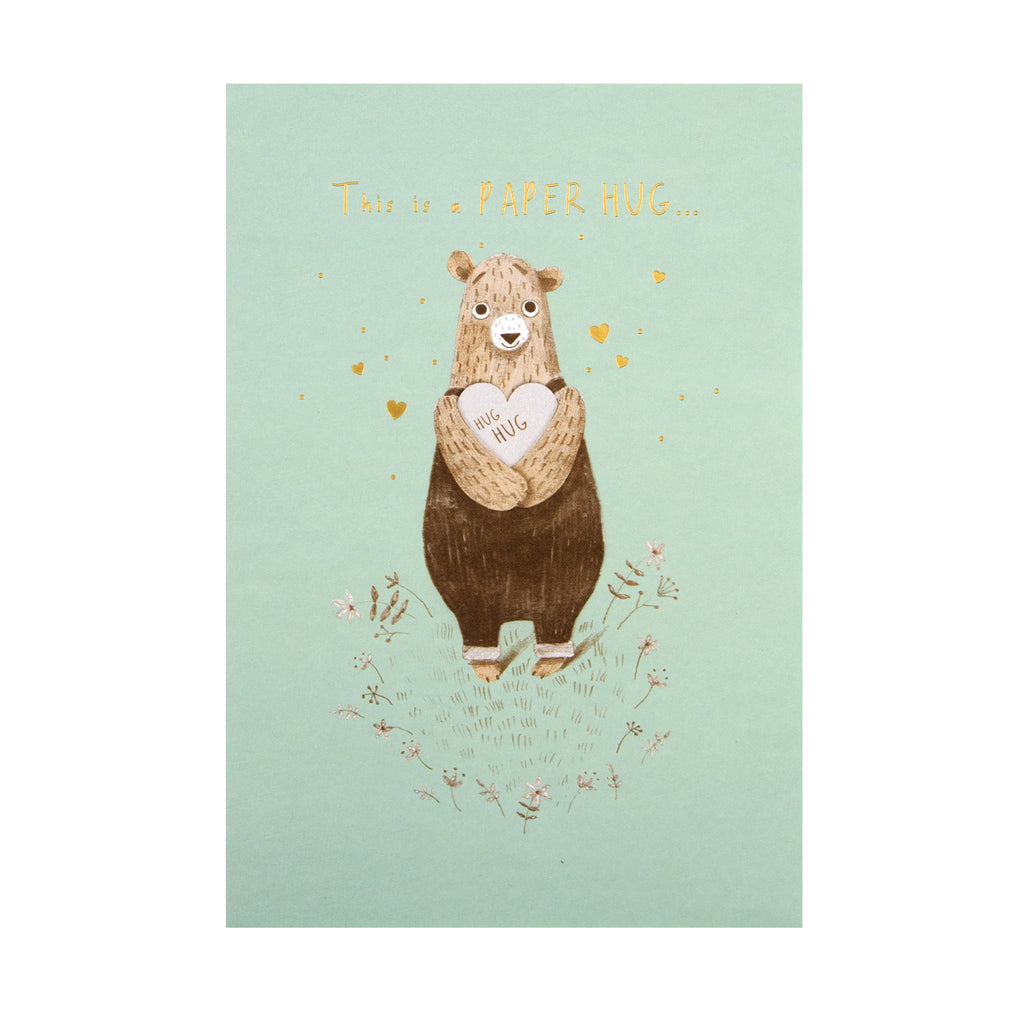 General Support/Thinking of You Card - Cute 'State of Kind' Design