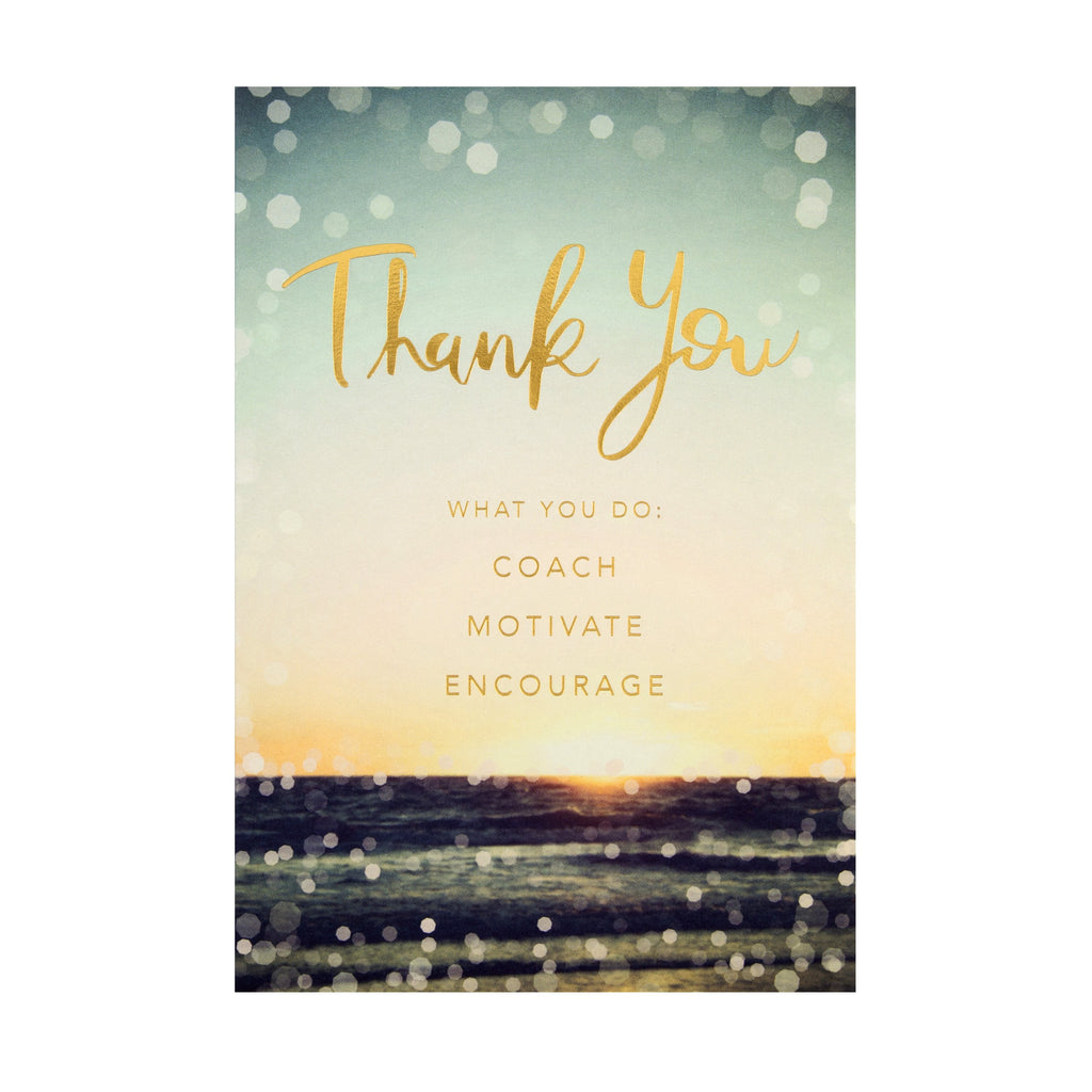 Emotive Thank You Card - Photographic 'State of Kind' Design