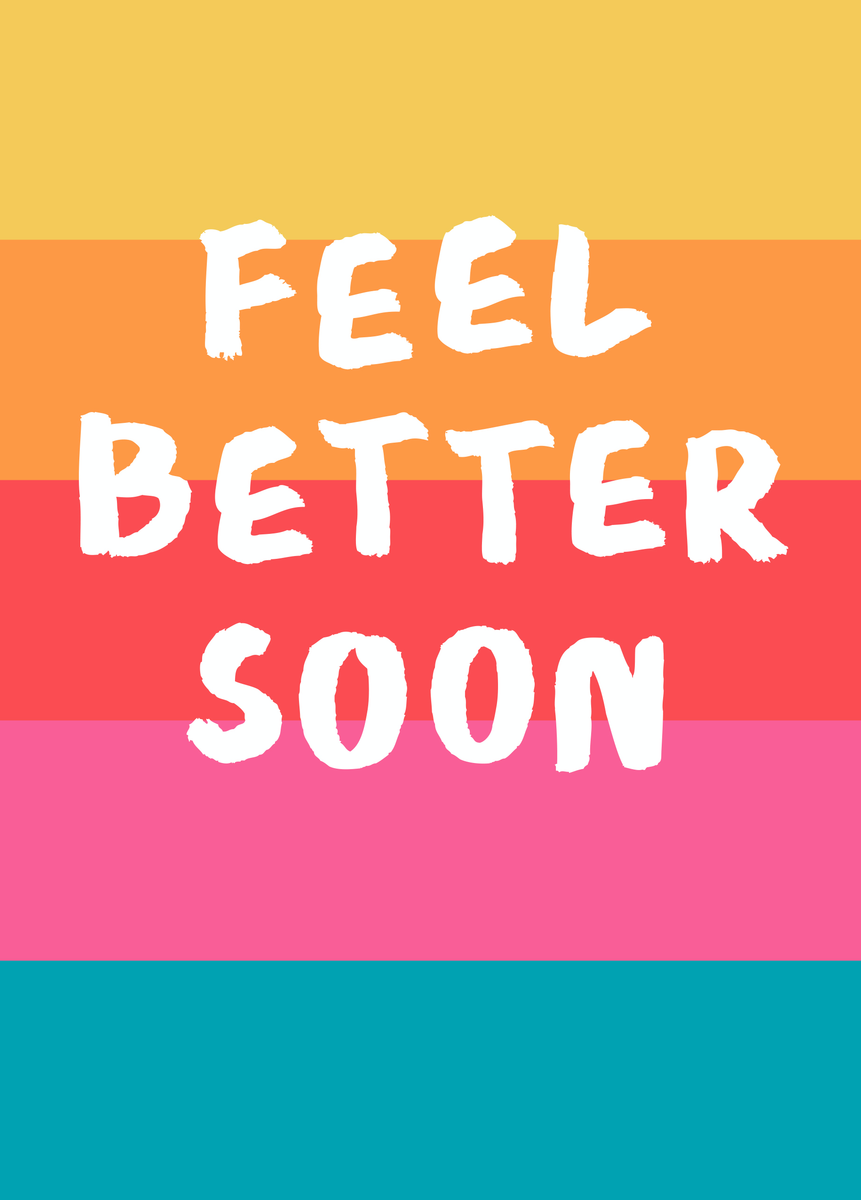 Personalised Feel Better Soon Card – Hallmark