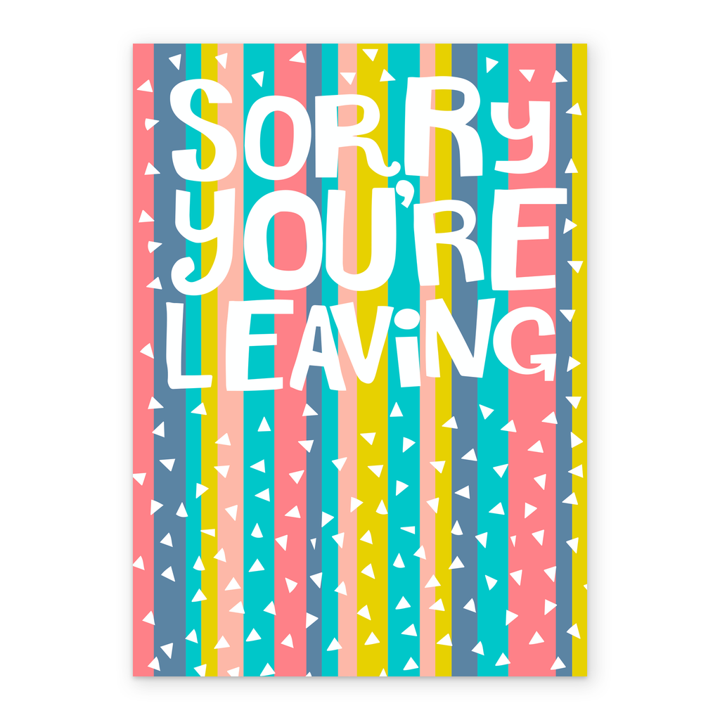 Personalised Sorry You re Leaving Card Hallmark personalised-sorry-you-re-leaving-card-hallmark