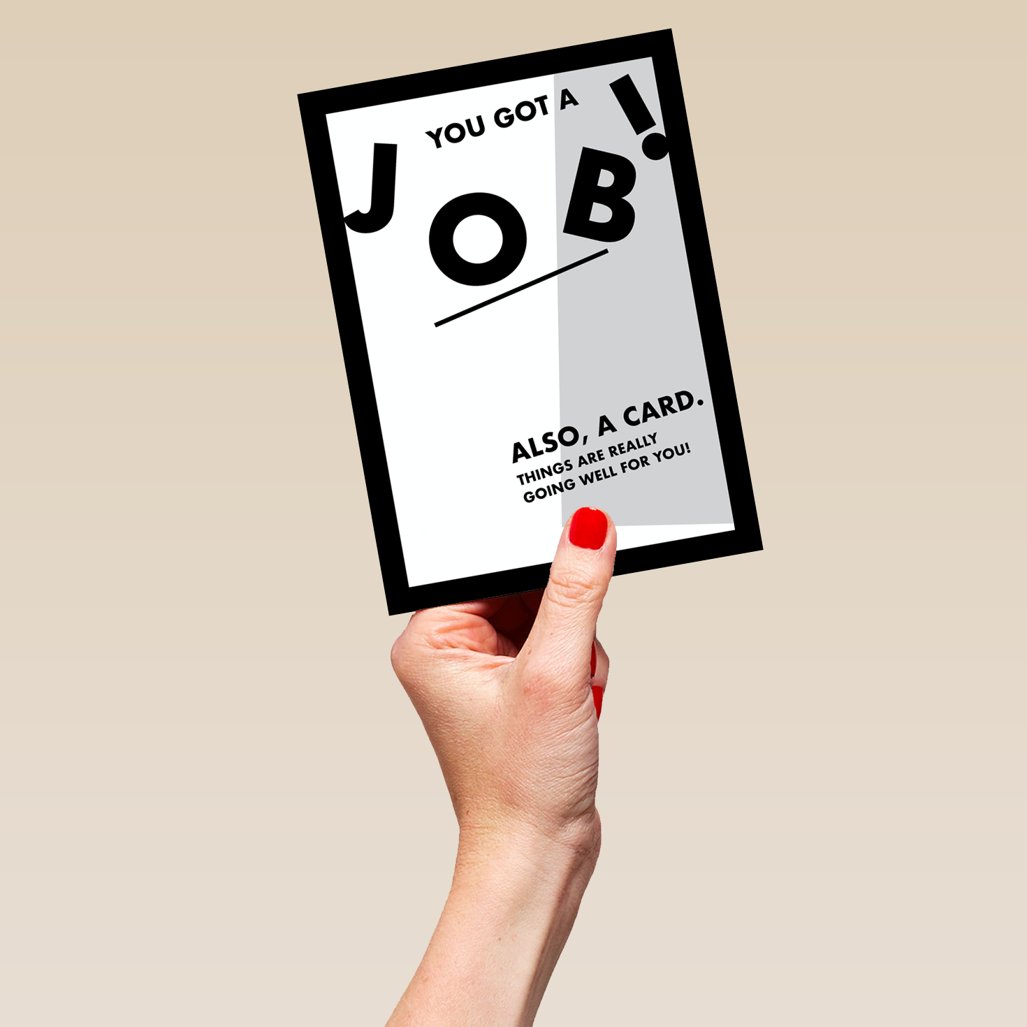 Personalised Funny New Job Card – Hallmark Personalised Funny New Job Card – Hallmark
