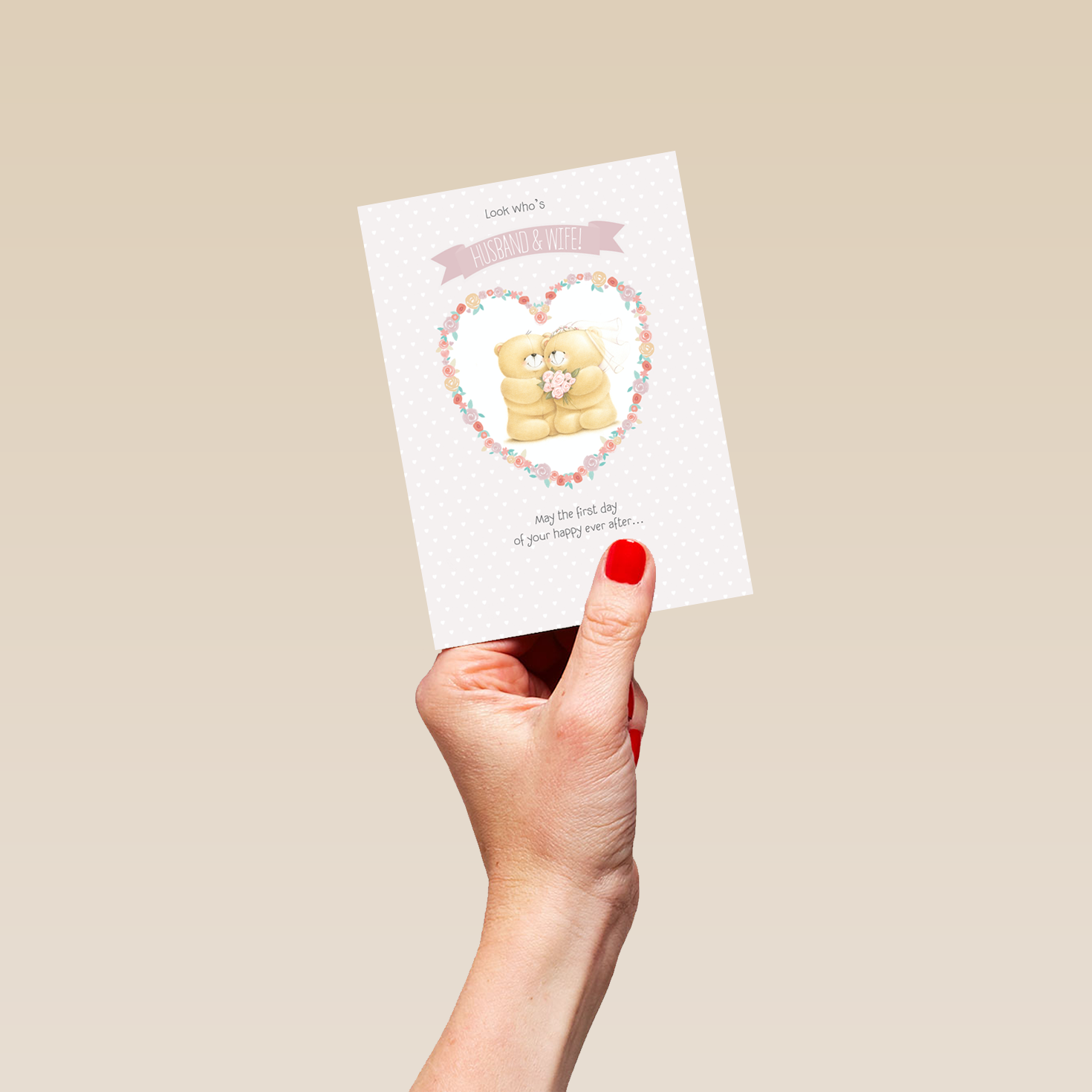 Personalised Forever Friends Wedding Card Hallmark personalised-forever-friends-wedding-card-hallmark