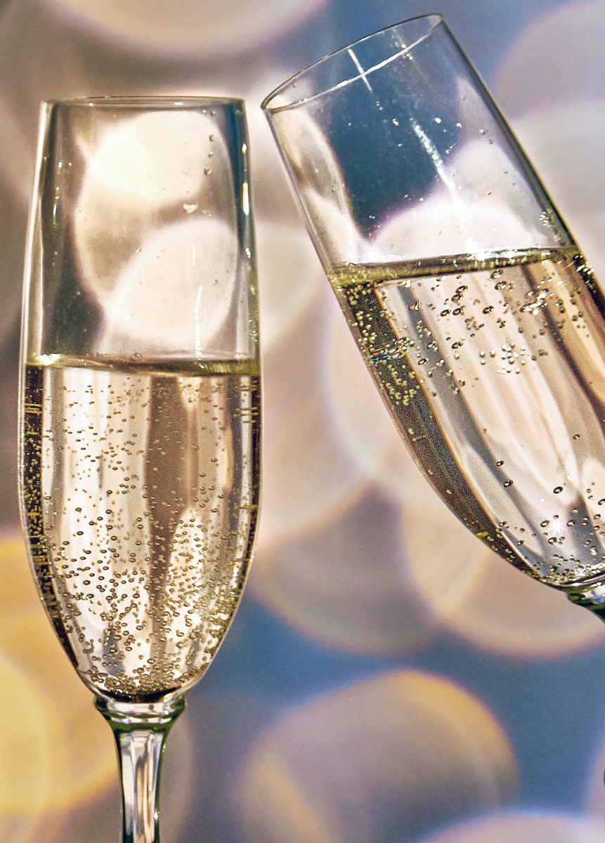 Personalised Classic Fizz Glasses Cheers Card – Hallmark