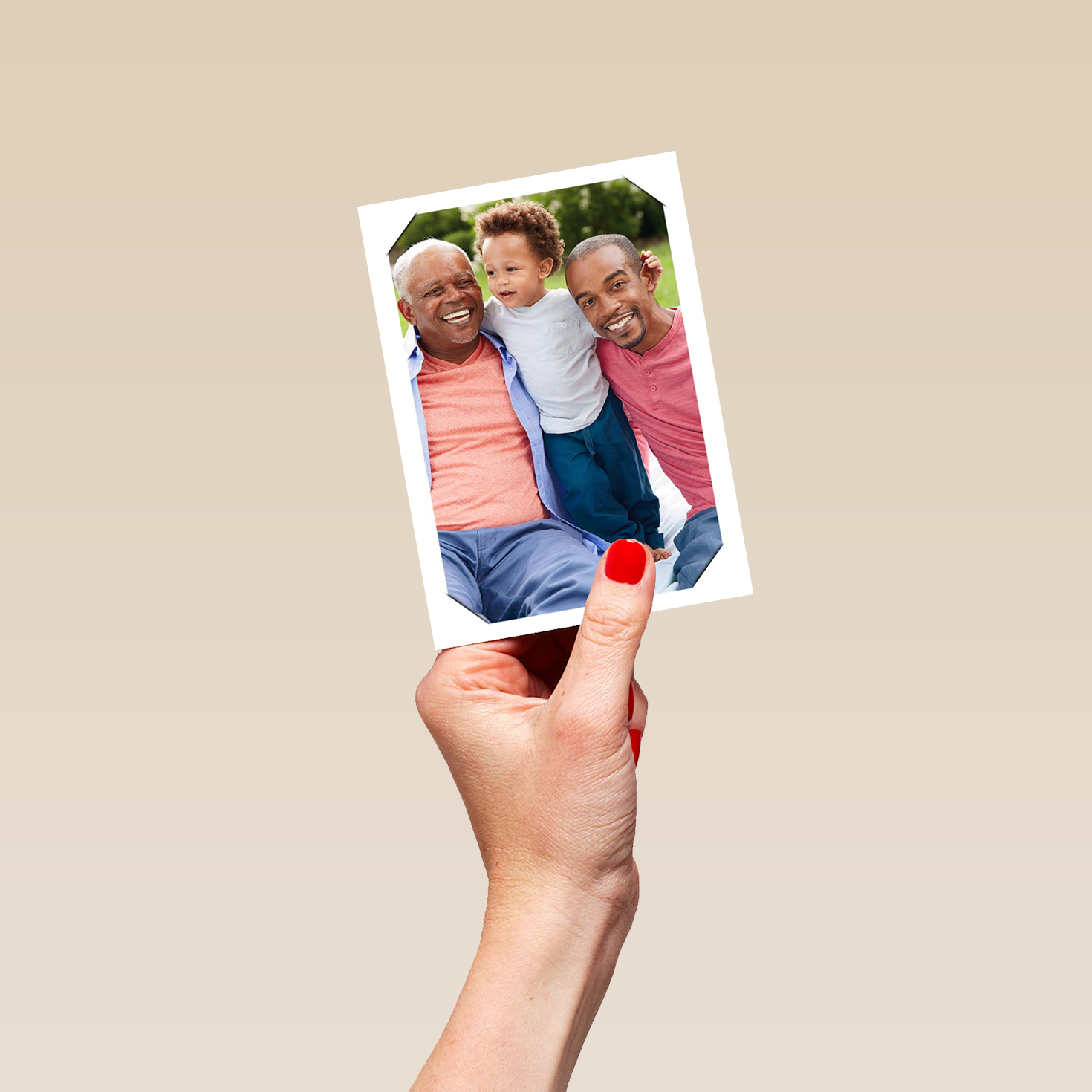 Personalised Portrait Photo Frame Card – Hallmark