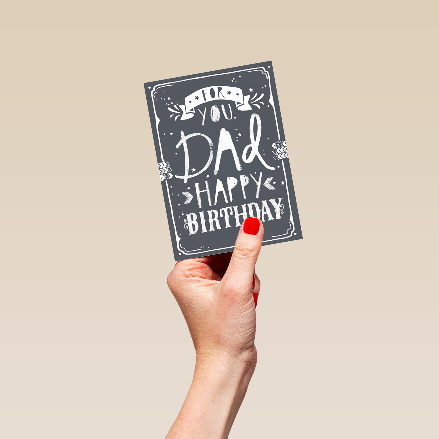 Personalised Happy Birthday Dad Contemporary Card Hallmark personalised-happy-birthday-dad-contemporary-card-hallmark