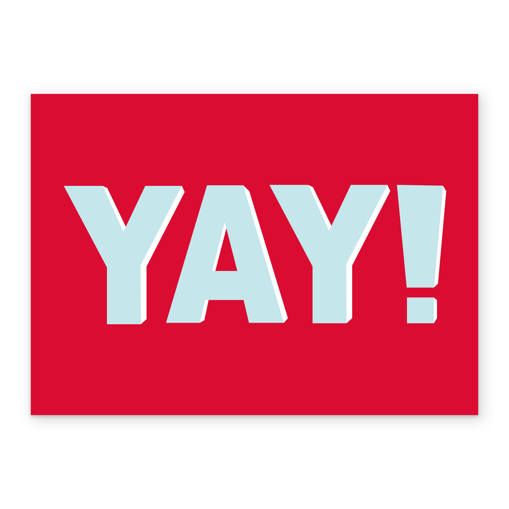 Personalised Yay Card – Hallmark