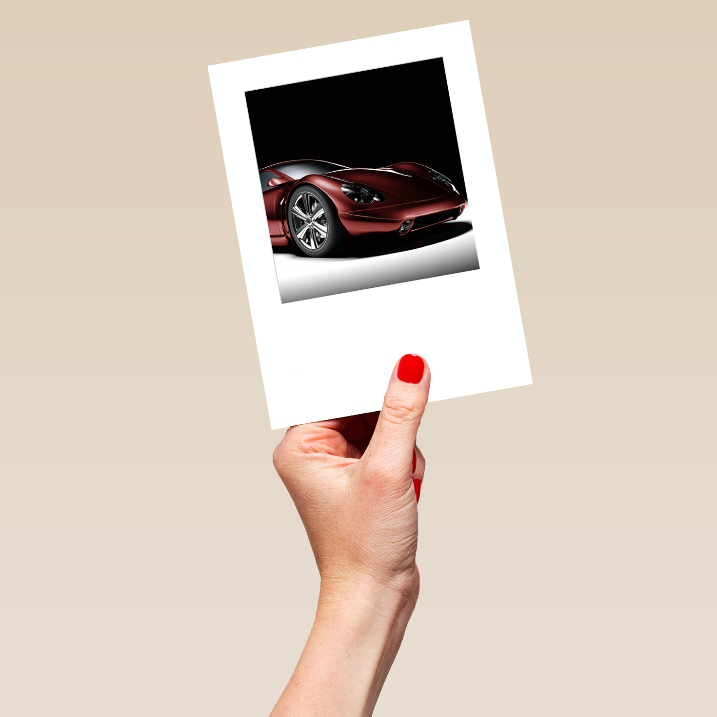 Personalised Classic Red Sports car For Him Card – Hallmark