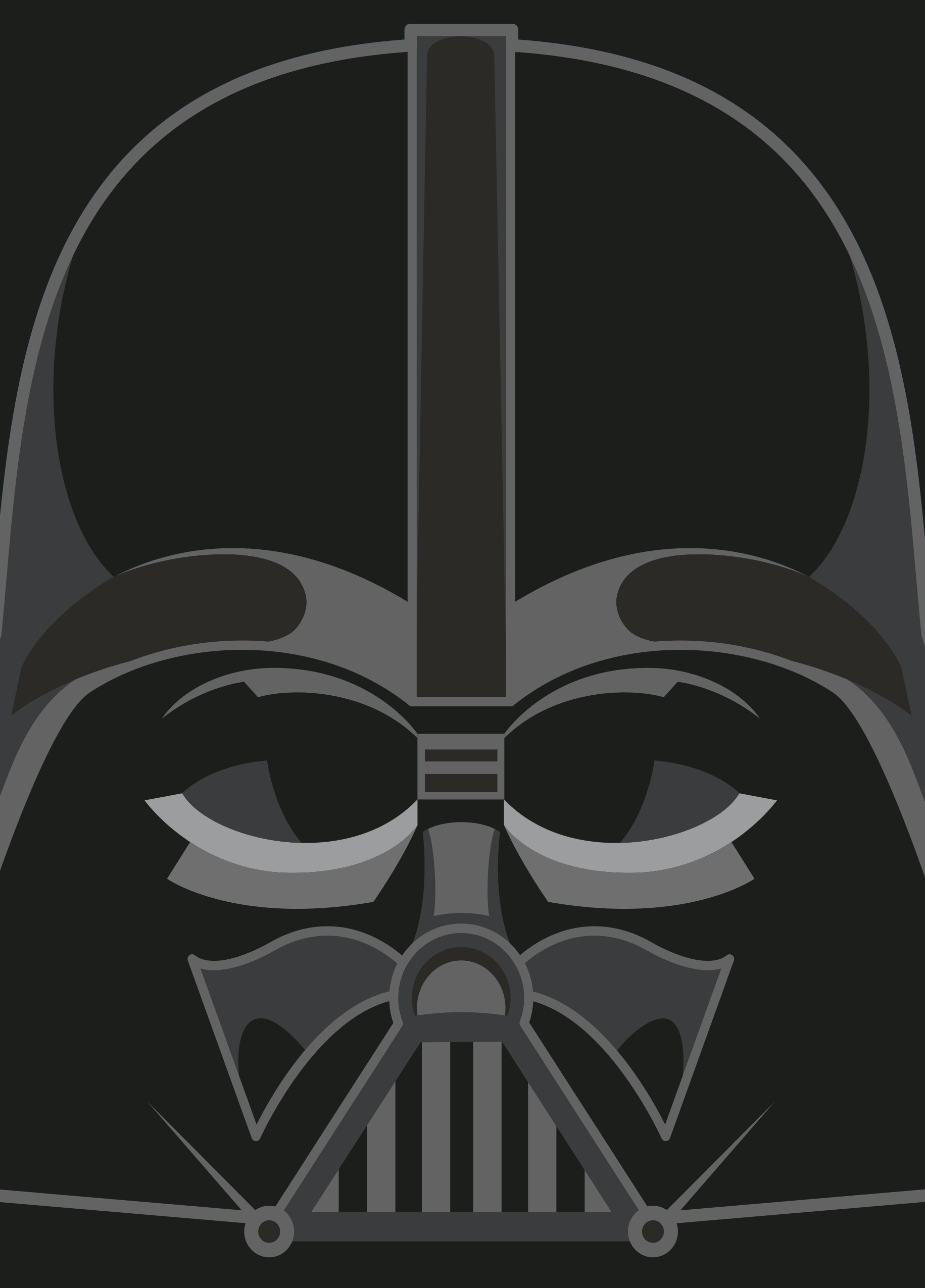 Darth Vader Mask Coloring Pages