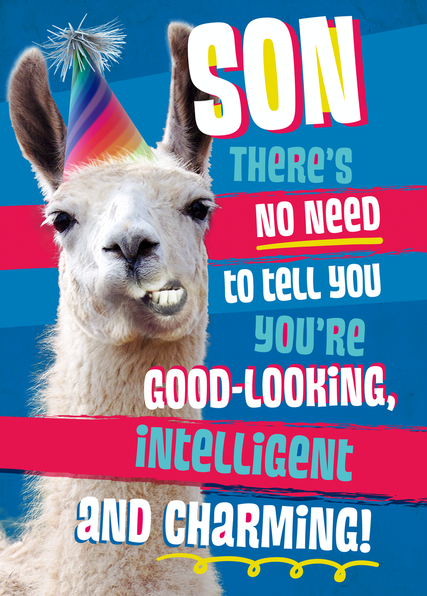 Quirky Llama Design With Tassel And Pom Pom Age 8 Birthday Card – Collect Cards - View #8