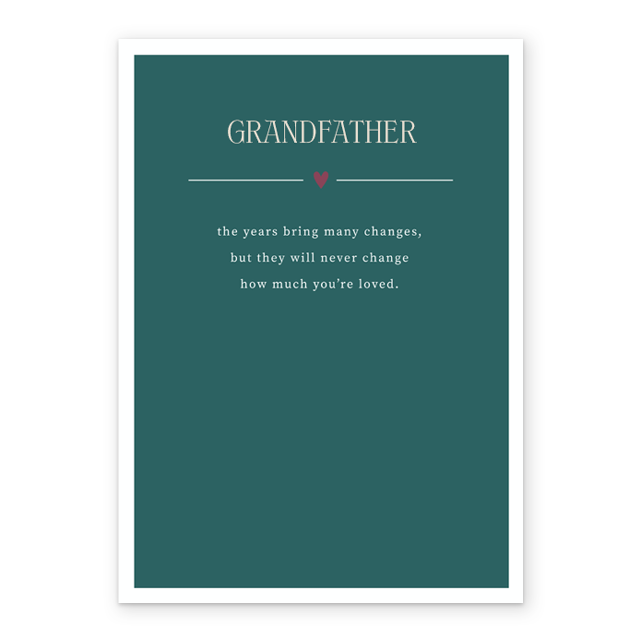 Personalised Grandfather Father's Day Text-Based Editable Card – Hallmark