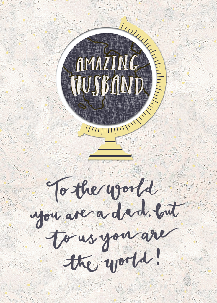 Personalised Father's Day Cards for Husband & One I Love | Hallmark UK