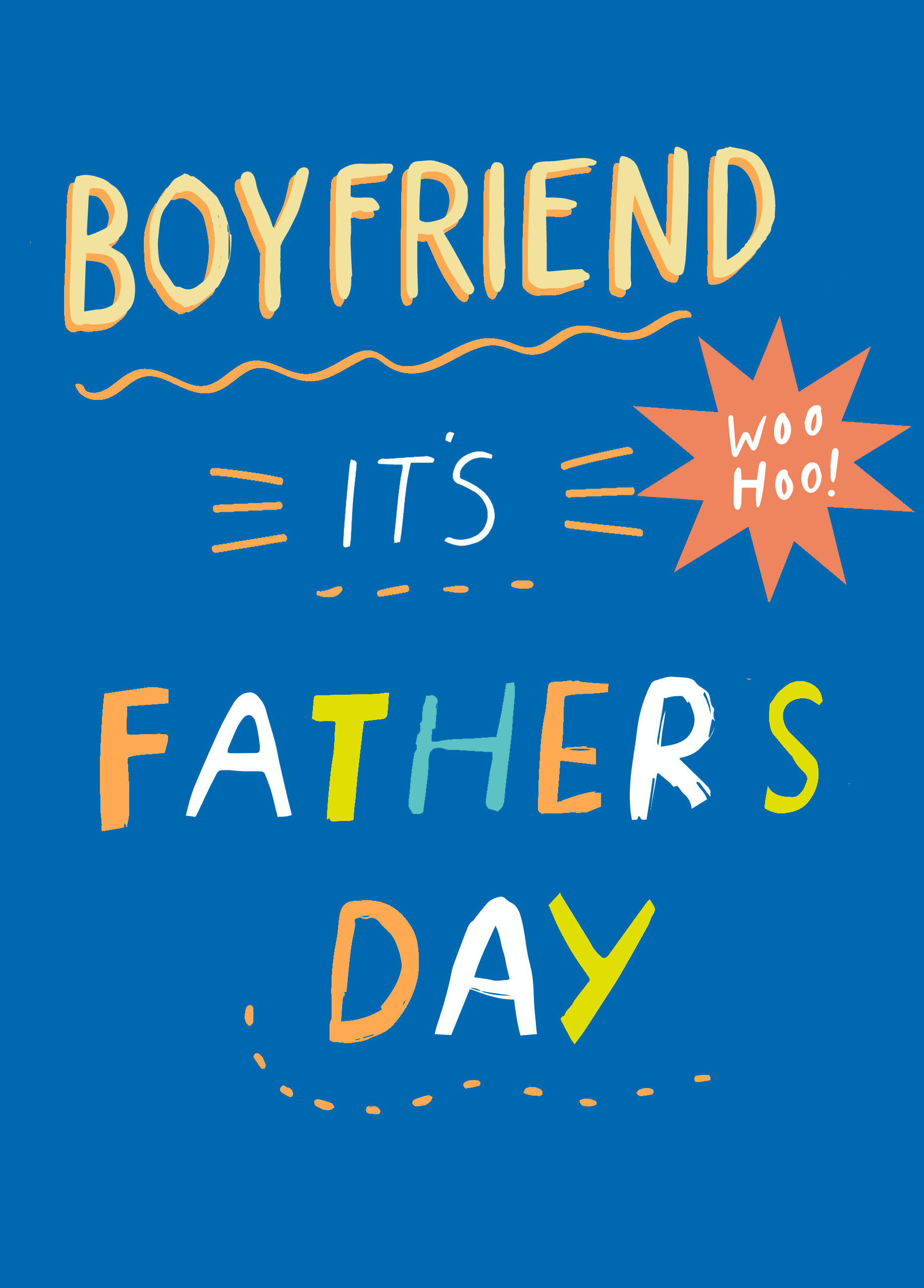 Personalised Father's Day Card For Boyfriend – Hallmark