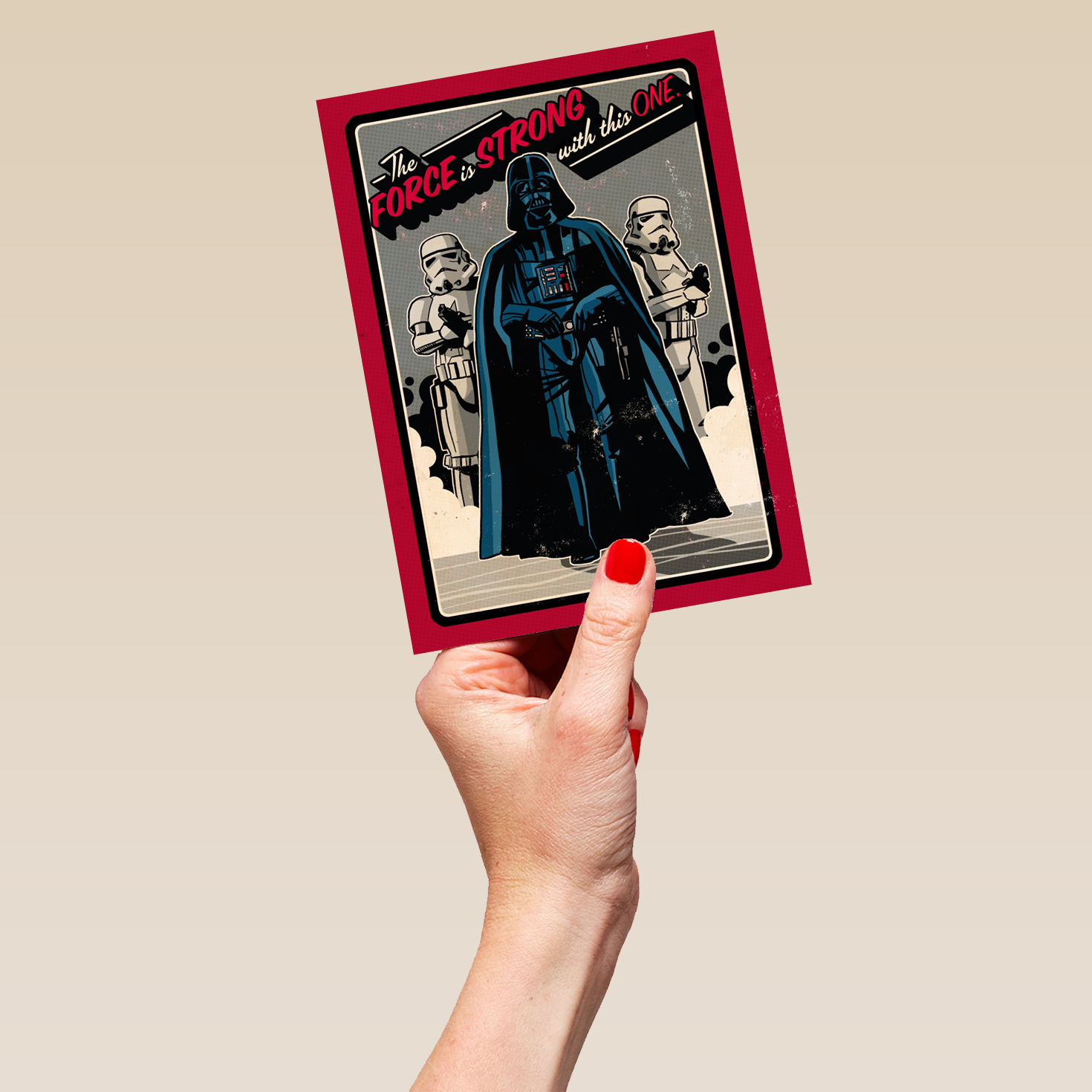 Personalised For Dad Star Wars™ Darth Vader Father's Day Card – Hallmark