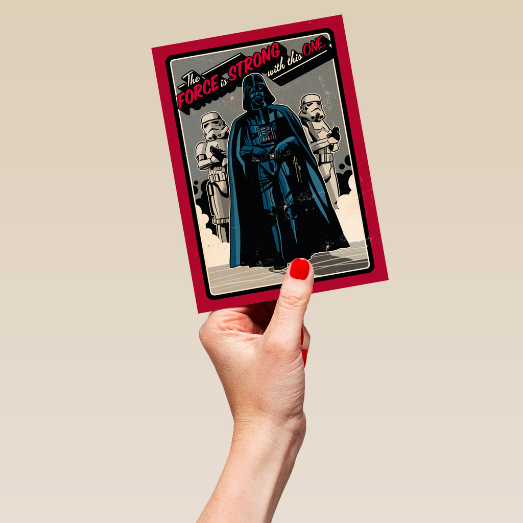 Personalised For Dad Star Wars™ Darth Vader Father's Day Card – Hallmark