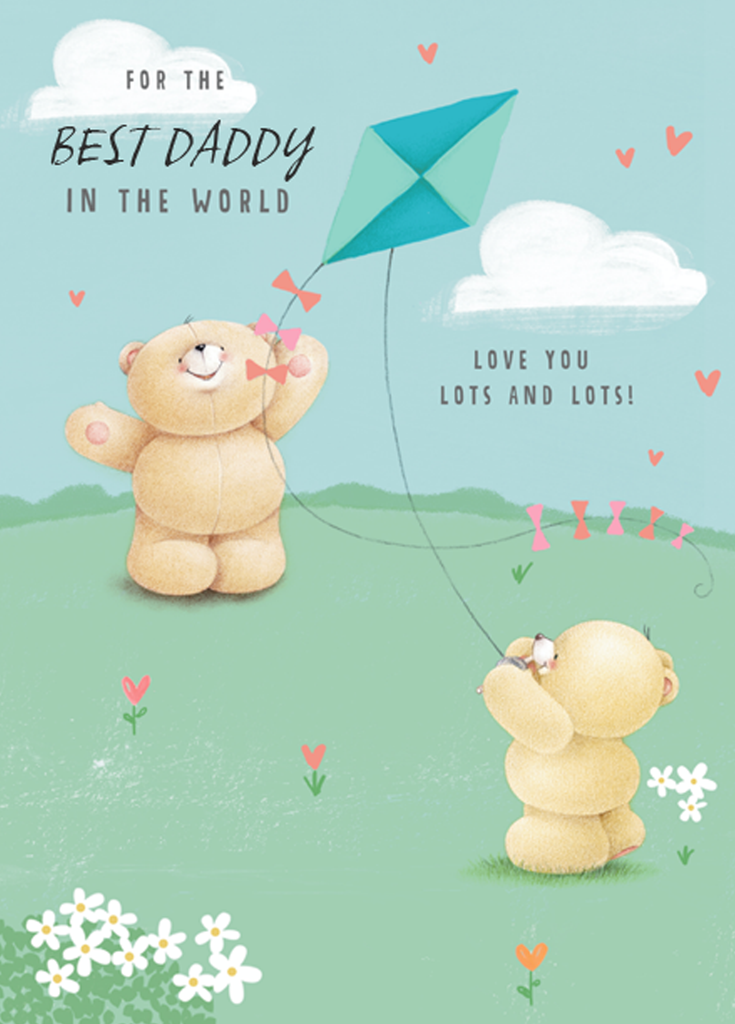 Personalised Forever Friends Father's Day Card for Daddy – Hallmark