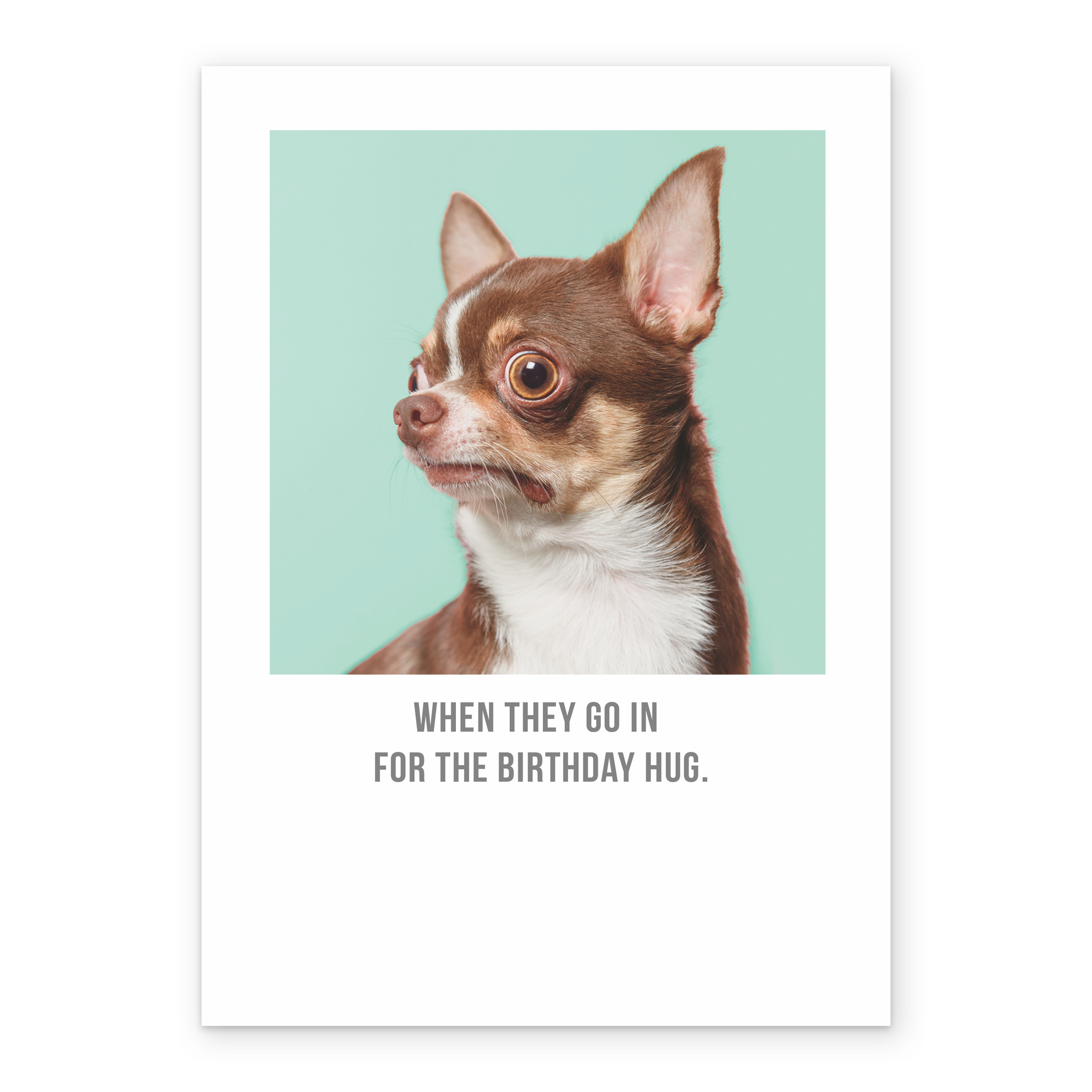 Personalised Funny Awkward Hug Dog Card – Hallmark