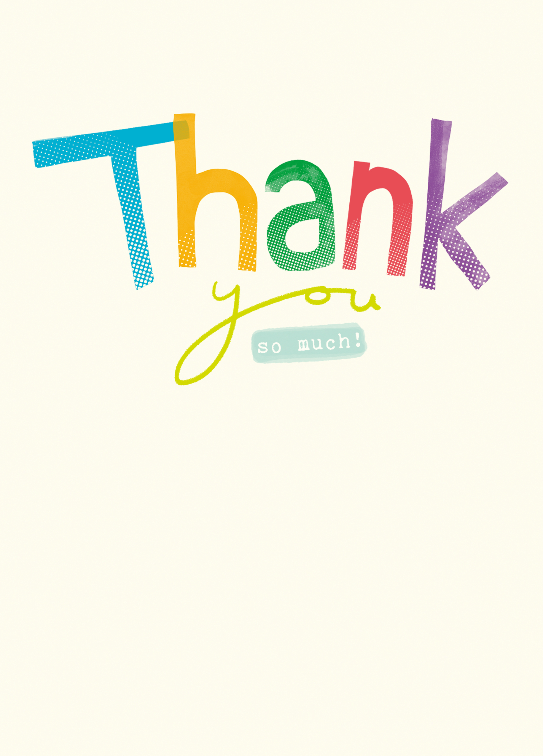 F3005208 hero personalised classic lettering thank you so much card – hallmark