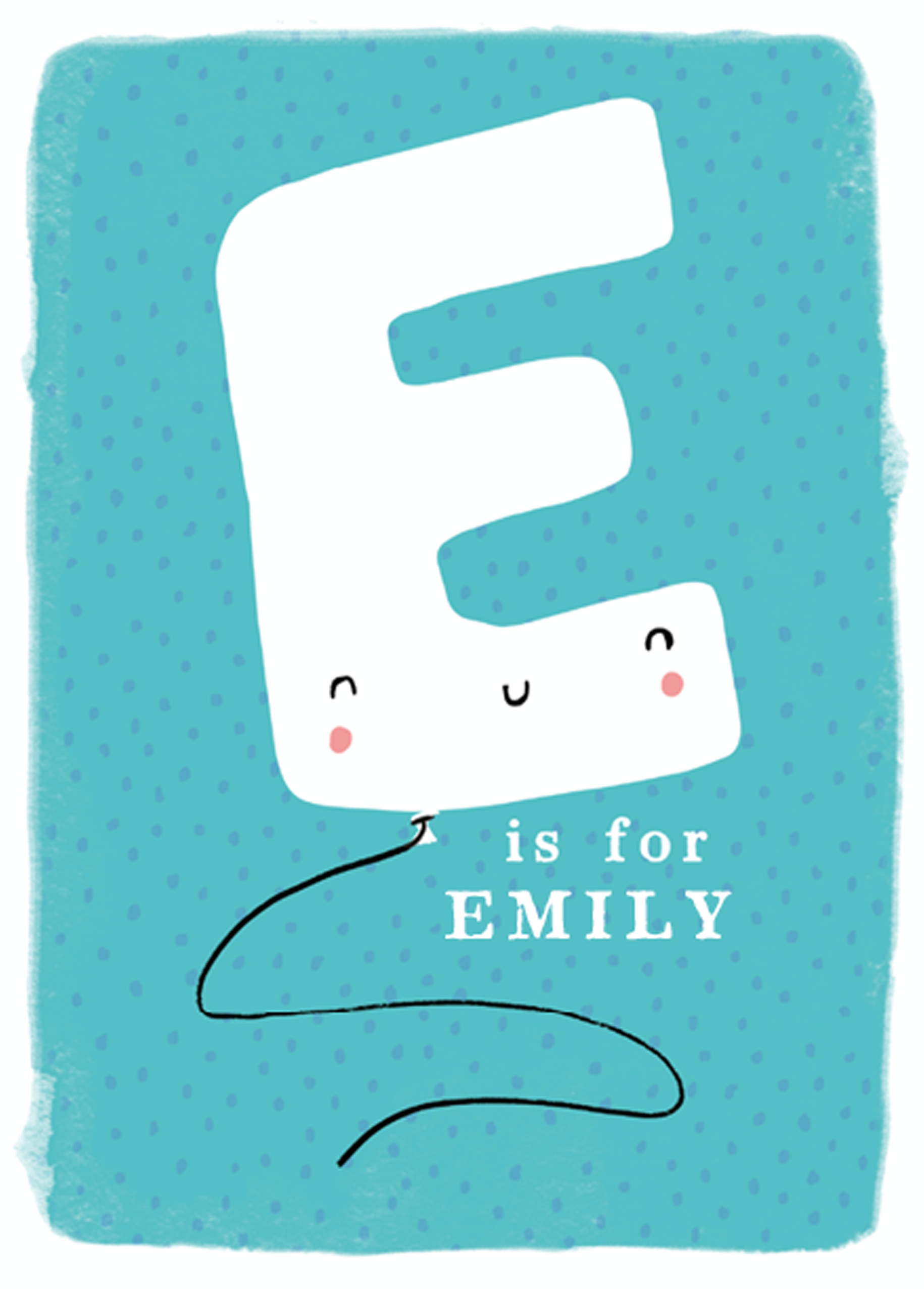 Editable Fun Letter E Birthday Card | Personalised Cards | Hallmark UK