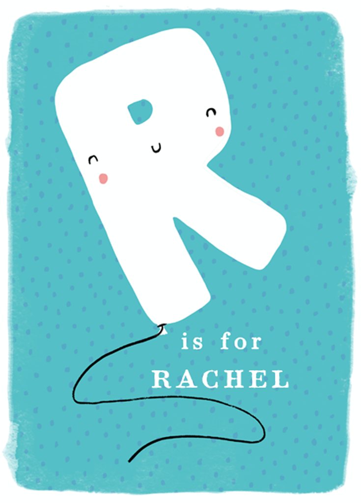 Editable Fun Letter R Birthday Card | Personalised Cards | Hallmark UK