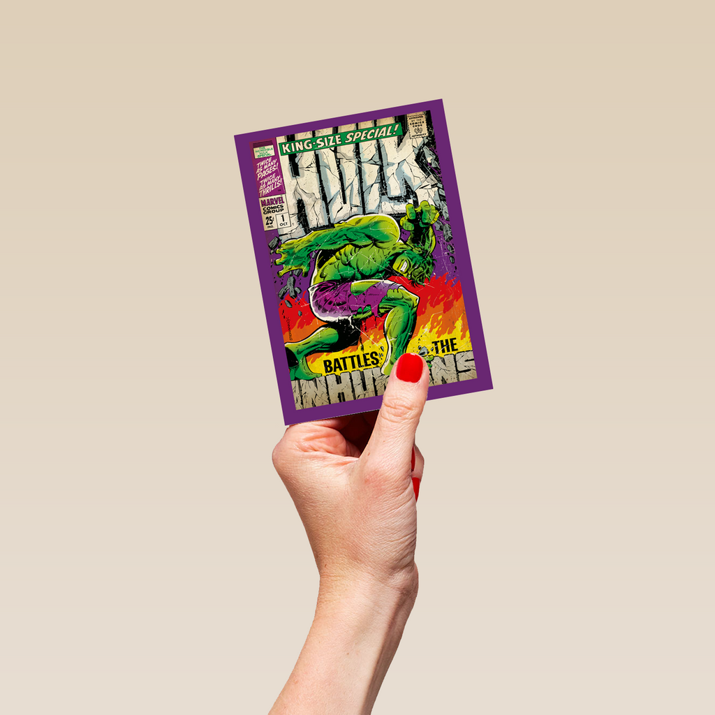 Hulk Mini Card Personalised Marvel Avengers Hulk Card – Hallmark