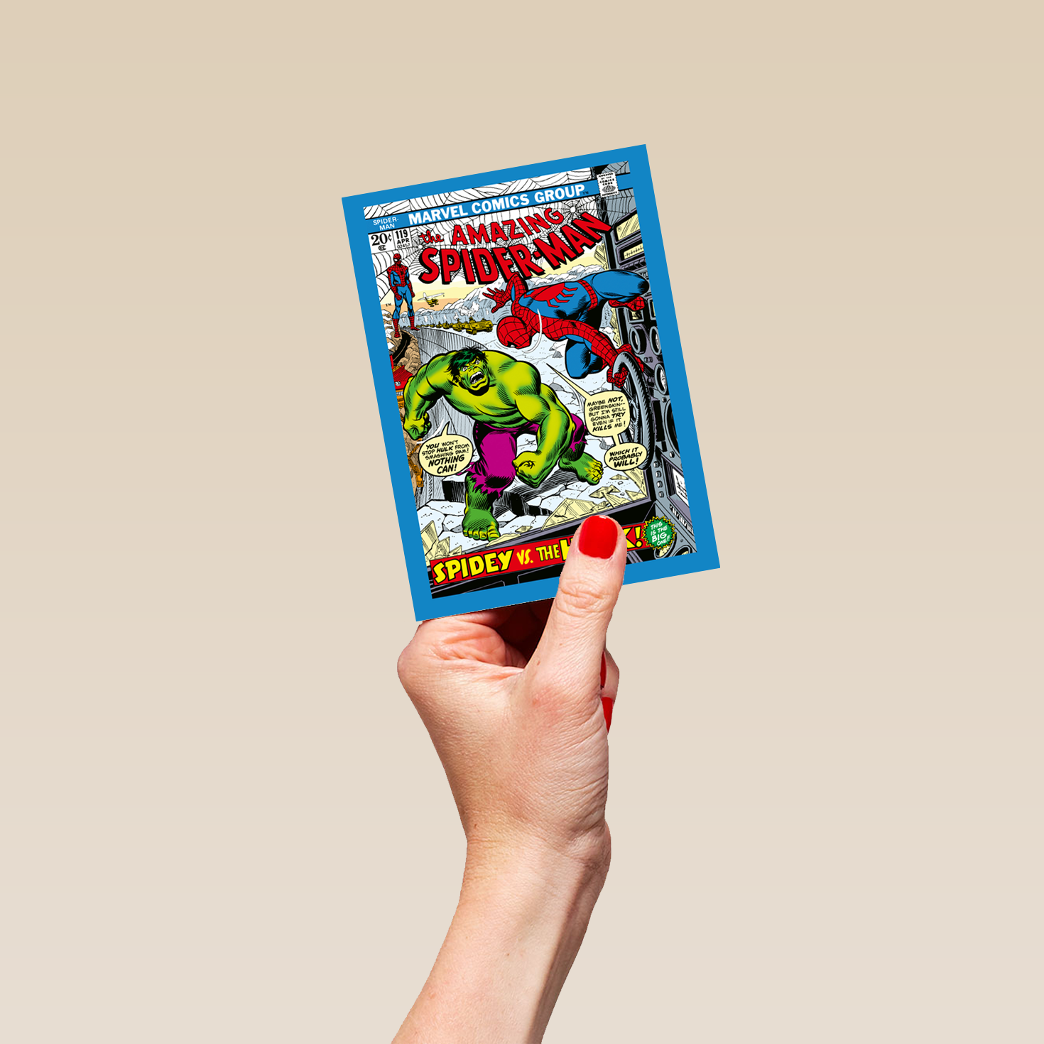 Personalised Marvel Avengers The Amazing Spider-Man Card – Hallmark