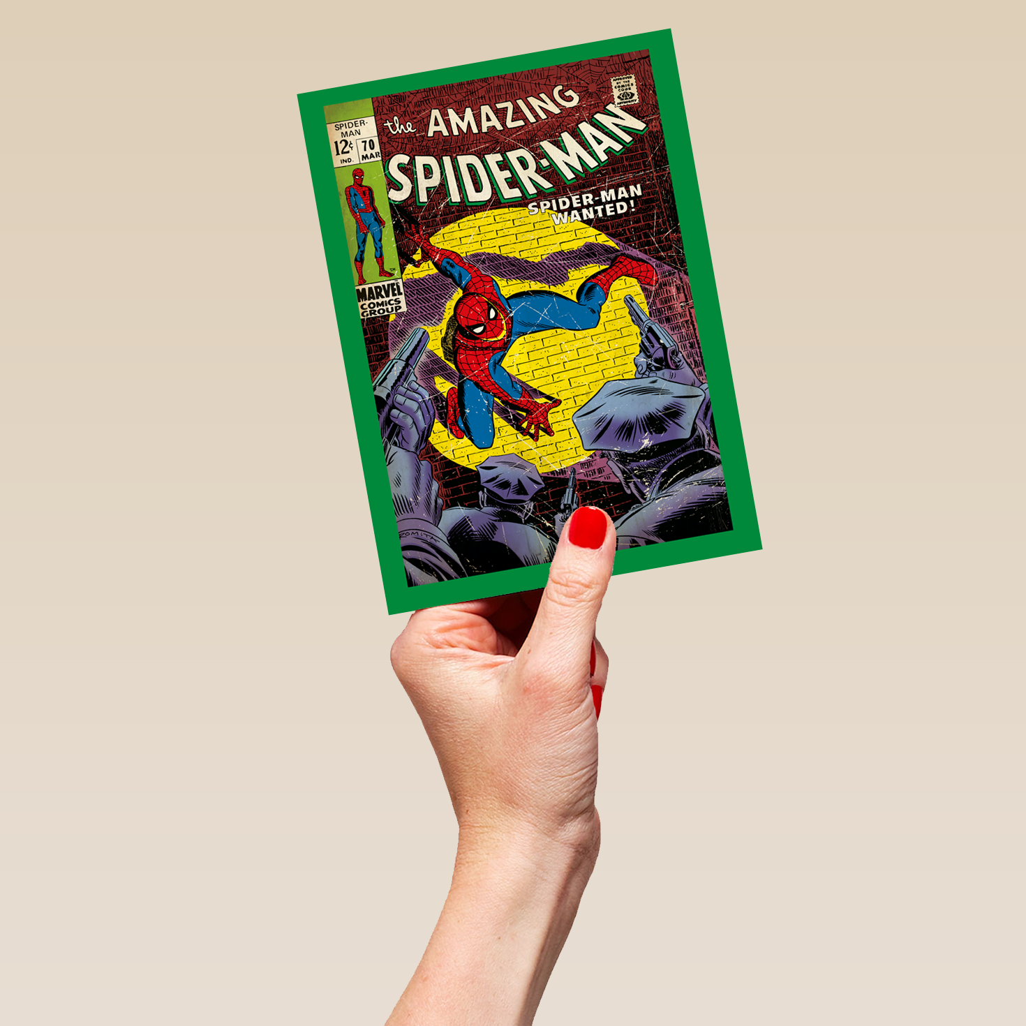 Personalised Marvel Avengers The Amazing Spider-Man Wanted Card – Hallmark