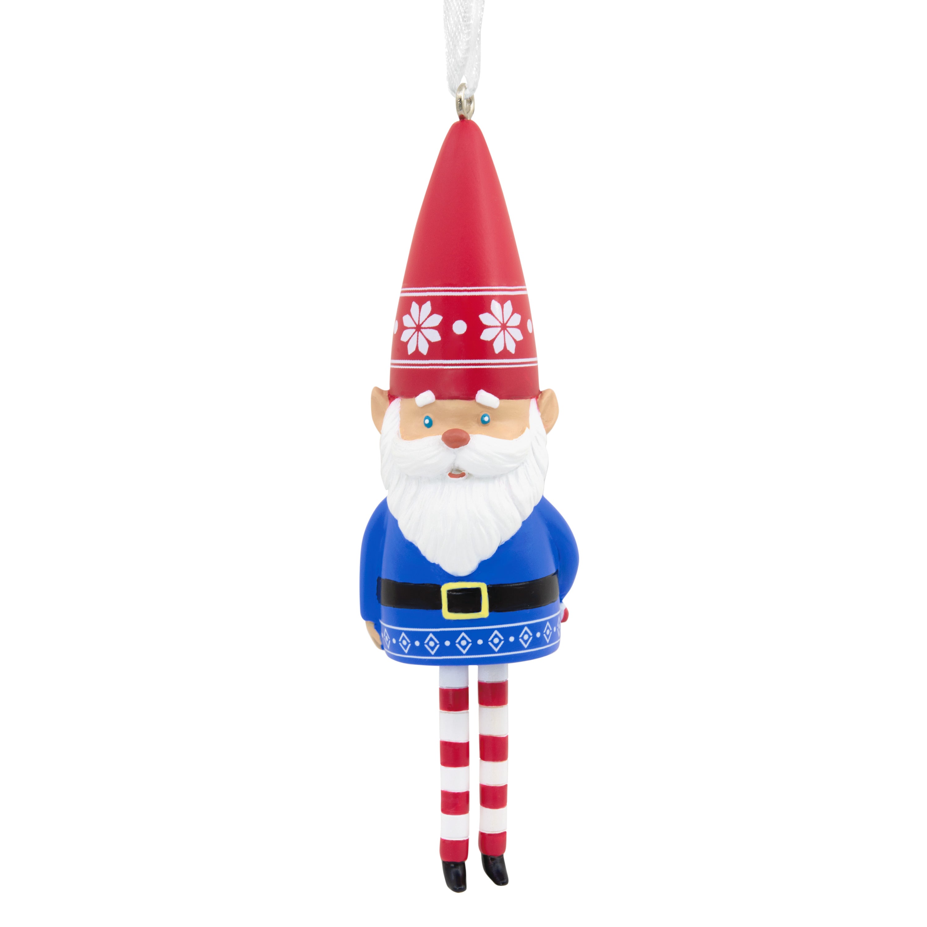 Collectable Christmas Gnome Dangly Legs Ornament