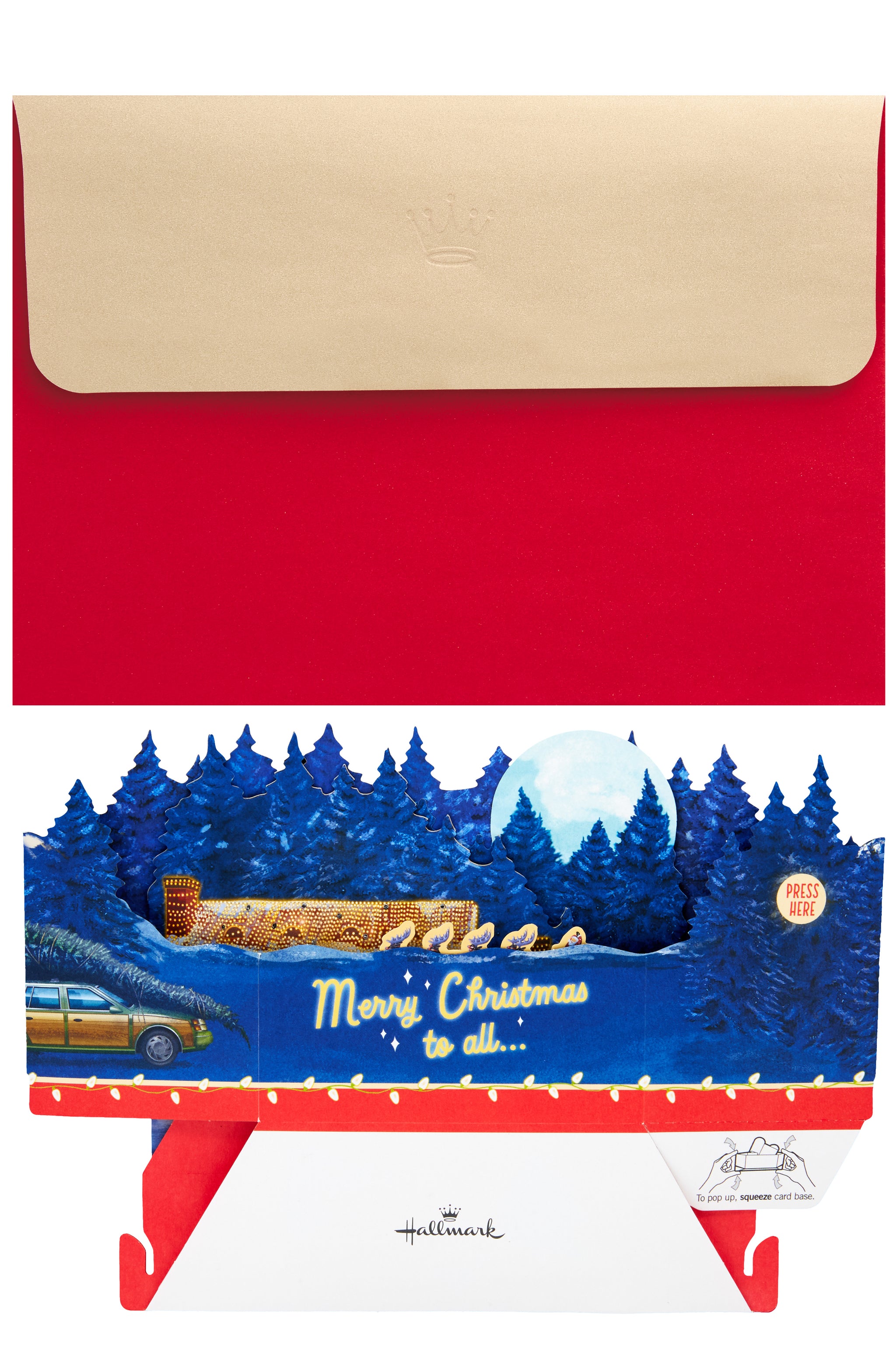 thumbnail image 2 of Hallmark Paper Wonder Christmas Cards Set Of 3-Pop-Up 2 of 10